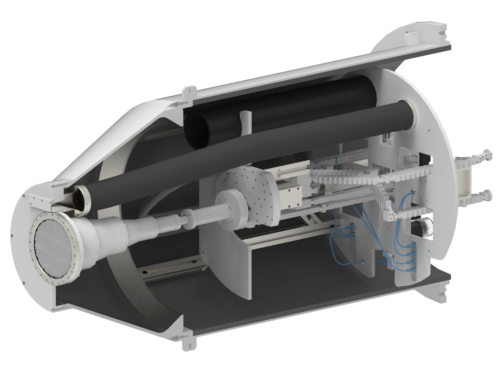 Ka/Q/V-band Feed System